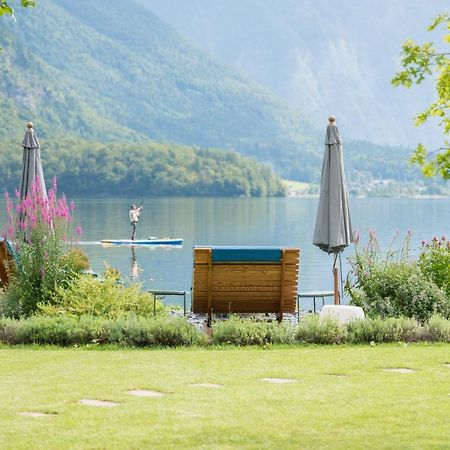Glueck Am See - Apartment Mit Seezugang Hallstatt Exterior foto